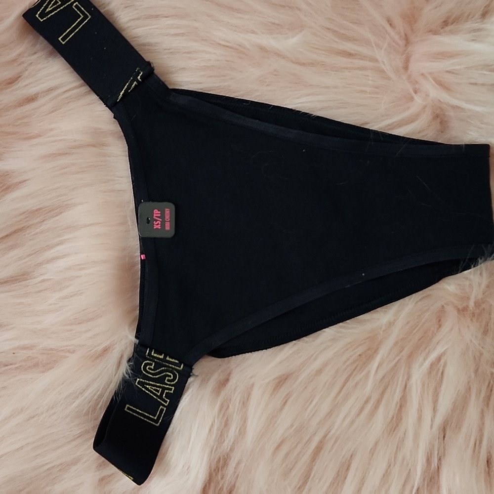 Brand New LA SENZA WIDE-WAISTBAND LOGO MINI CHEEKY-XS